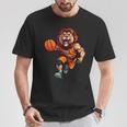 Basketball Lion T-Shirt Lustige Geschenke