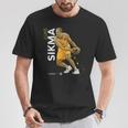 Basketballspieler Nummer 33 Luxus Edition T-Shirt in Schwarz Lustige Geschenke