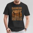 Bauherr Meine Bausite Meine Rules T-Shirt Lustige Geschenke