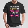Beaches Booze Besties Punta Cana 2024 Vacation Spring Break T-Shirt Personalized Gifts
