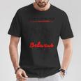 Belarus-Mts-Zuhause Ist Wo Mein Belarus Steht Gray T-Shirt Lustige Geschenke