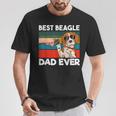 Best Beagle Dad Ever Best Beagle Dogs Dadintage T-Shirt Lustige Geschenke