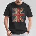 Best Dad Father's Day With Gb British Flag T-Shirt Unique Gifts