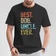 Best Dog Uncle Ever Vintage Dog Lover T-Shirt Unique Gifts