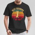 Best Grandpa By Par Golf Fathers Day Golfer Grandad T-Shirt Unique Gifts