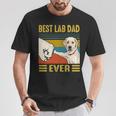 Best Lab Dad Labrador Retriver Dog T-Shirt Unique Gifts