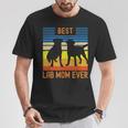 Best Lab Mom Ever Black Yellow Chocolate Matching Parents T-Shirt Unique Gifts