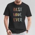 Best Uwe Ever Retro Vintage First Name T-Shirt Lustige Geschenke