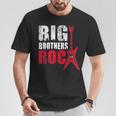 Big Brothers Rock Toddler & Adult Big Brother T-Shirt Unique Gifts