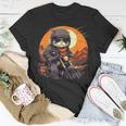 Biker American Shorthair Cat Riding Motorcycle T-Shirt Unique Gifts