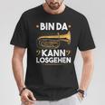 Bin Da Kann Losgehen Blow Music Bass Tubist B Tuba S T-Shirt Lustige Geschenke