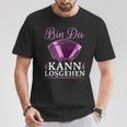 Bin Da Kann Losgehen Styrian Harmonica Squeeze S T-Shirt Lustige Geschenke