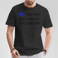 Binary Number 1 DadFor Father T-Shirt Unique Gifts