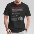 Bitte Nicht Stören Do Not Disturb T-Shirt Lustige Geschenke