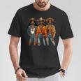 Black Cowgirl Melanin Western Rodeo Texas Black History T-Shirt Funny Gifts