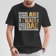 Black Father King Fathers Day Dad Matter Husband Dope Leader T-Shirt Unique Gifts