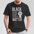 Black Lives Hopes Dreams Views Futures Businesses Matter T-Shirt Unique Gifts