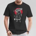 Black Swordsman Sumi E T-Shirt Personalized Gifts