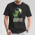 I Blew Out The Sun On Birthday Dinosaur 2024 Solar Eclipse T-Shirt Unique Gifts