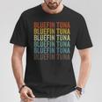 Bluefin Thunfisch Retro T-Shirt Lustige Geschenke