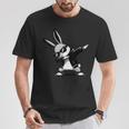Boy Kid Easter Day Dabbing Bunny Rabbit Hip Hop Easter Baket T-Shirt Unique Gifts