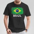 Brazilian Flag Vintage Made In Brazil T-Shirt Unique Gifts