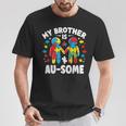 My Brother Is Awesome Autism Awareness Colorful T-Shirt Unique Gifts