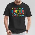 Brother Master Builder Building Bricks Blocks Family Big Bro T-Shirt Unique Gifts