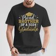 Brother Senior 2024 Proud Brother Of Class Of 2024 Graduate T-Shirt Funny Gifts