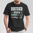 Bruder 2024 Loading Werdender Großer Bruder 2024 T-Shirt Lustige Geschenke