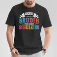 Bruder Von Einer Schulkind Bruder Schulkind S T-Shirt Lustige Geschenke