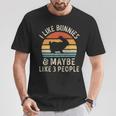 I Like Bunnies And Maybe Like 3 People Bunny Rabbit Lover T-Shirt Unique Gifts