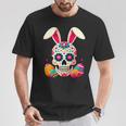 Bunny Sugar Skull Rabbit La Catrina Easter Day Of Dead T-Shirt Funny Gifts