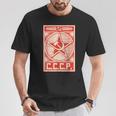 Camisaintage Hammer Sickle Urss Cccp Retro Soviet Camiseta unisex Regalos divertidos