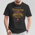 Camping Papa Wie Ein Normaler Papa Nur Cooler Zelten Camper T-Shirt Lustige Geschenke