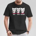 Cat Rock Paper Scissors Cute Cat Paws Cat Kitty Lover T-Shirt Unique Gifts