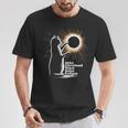 Cat Solar Eclipse Cleveland 8 April 2024 Souvenir T-Shirt Unique Gifts