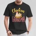 Chicken Grandma Farmer Lady Chickens Farm Animal Hen T-Shirt Unique Gifts
