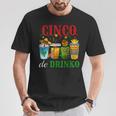 Cinco De Drinko Drinking Matching Family Party T-Shirt Unique Gifts