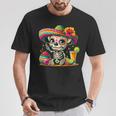 Cinco De Mayo Chihuahua Dog Mexican Sugar Skull Sombrero T-Shirt Unique Gifts