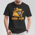Cinco De Mayo Mexican Fiesta 5 De Mayo Taco Cat T-Shirt Funny Gifts