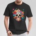 Cinco De Mayo Sugar Skull Day Of The Dead Mexican Fiesta T-Shirt Funny Gifts