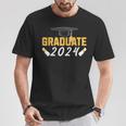 Class Of 2024 Graduate Matching Group Graduation Party T-Shirt Personalized Gifts
