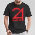 Class Of 2024 Graduation Senior High School College T-Shirt Personalized Gifts