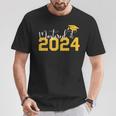 Class Of 2024 Mastered It College Masters Degree Graduation T-Shirt Unique Gifts
