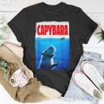 Classic Capybara Paws Lover Animals Outfits Capybaras Kawai T-Shirt Unique Gifts
