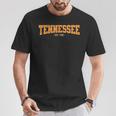 Classic Tn Orange Print Retro Varsity Vintage Tennessee T-Shirt Funny Gifts