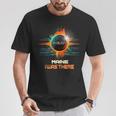 Colorful Total Solar Eclipse 2024 Maine T-Shirt Unique Gifts