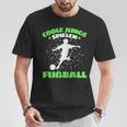 Cool Boys Spielen Fußball Football T-Shirt Lustige Geschenke