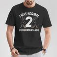 Cool Doberman Art Doberman Pinscher Dog Lover T-Shirt Unique Gifts